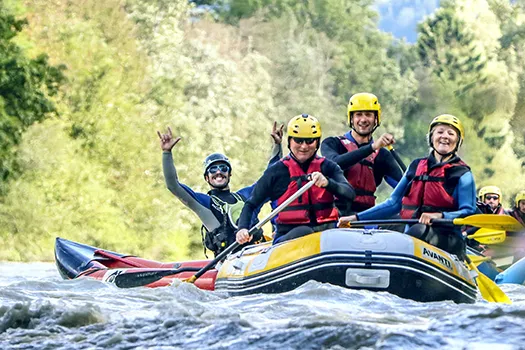 rafting pour tous Mont-blanc